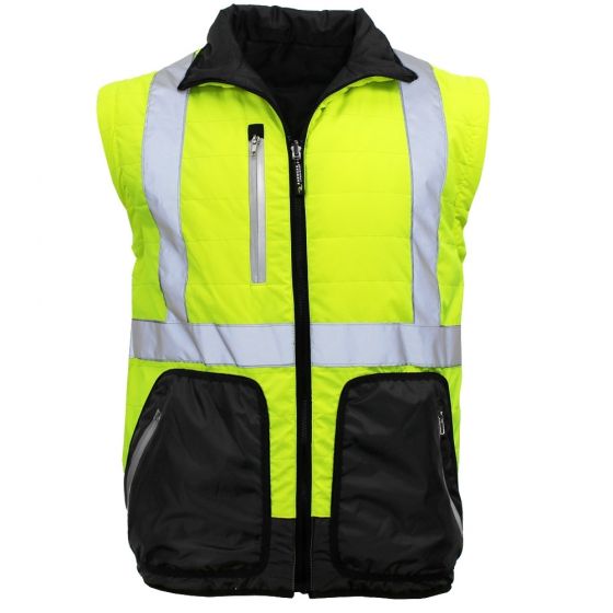 HiVis 4-in-1 Safety Puffer Jacket